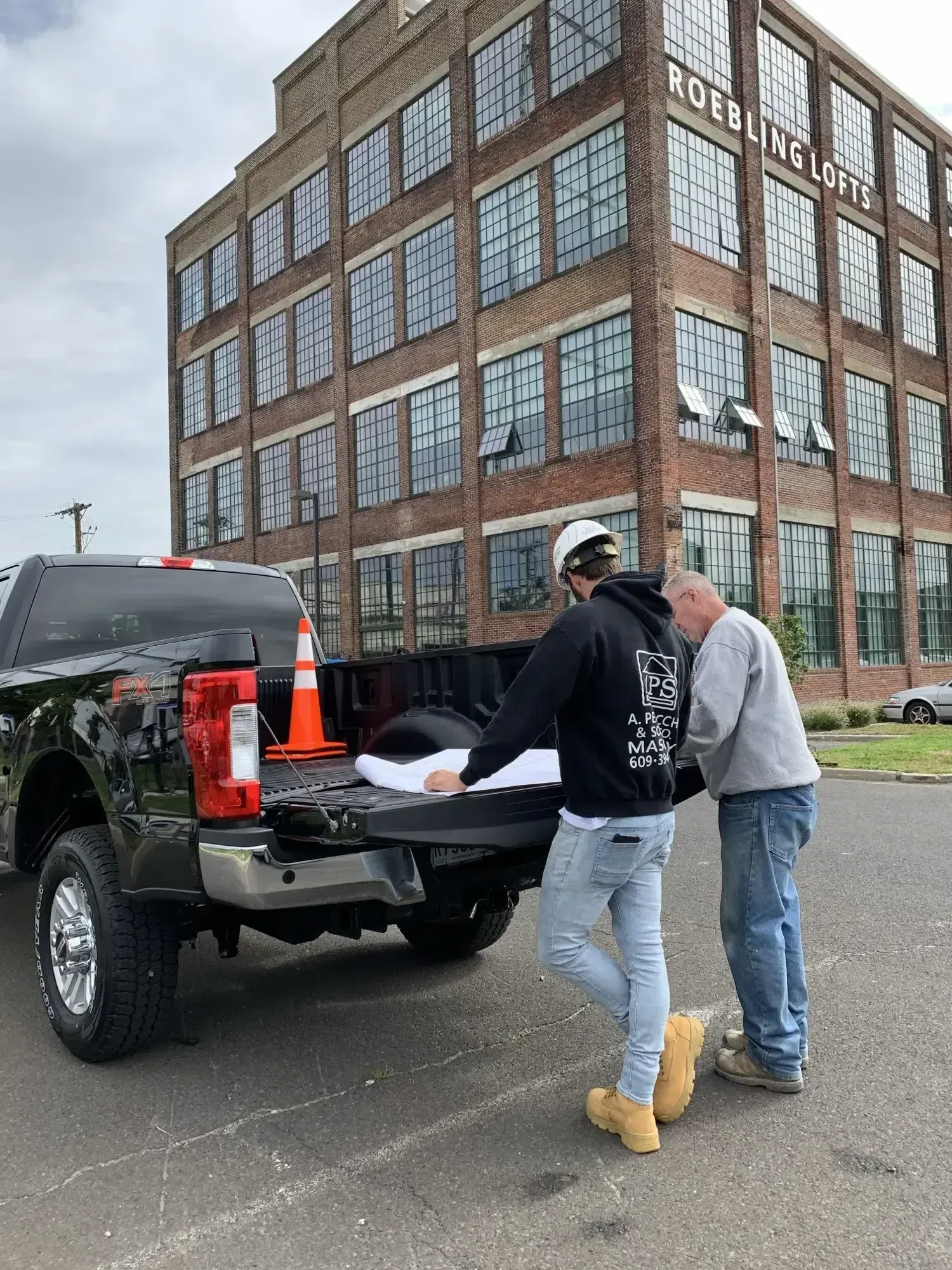 Industrial masonry and restoration project
